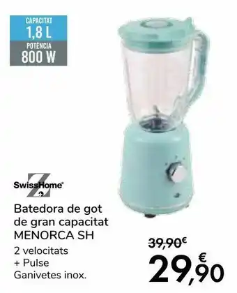 Jata Batidora de vaso de gran capacidad menorca sh oferta