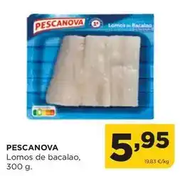 Alimerka Pescanova - lomos de bacalao oferta