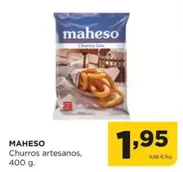 Alimerka Maheso - churros artesanos oferta