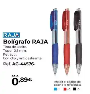 Staples Kalamazoo Raja - bolígrafo oferta