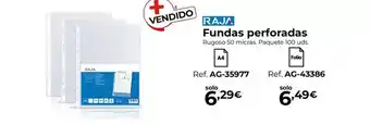 Staples Kalamazoo Raja - fundas perforadas oferta
