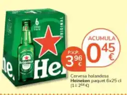 Consum Heineken - cervesa holandesa oferta