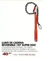 Coferdroza Super ego - llave de cadena reversible 107 oferta