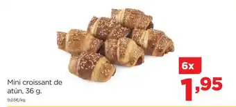 Alimerka Mini croissant de atún, 36 g oferta