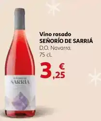 Alcampo Señorío de sarría - vino rosado oferta