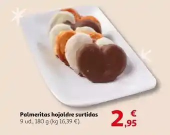 Alcampo Palmeritas hojaldre surtidas oferta