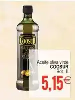 Supermercados Aquí Coosur - aceite oliva virxe oferta