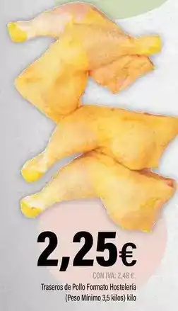 Cash Ifa Traseros de pollo formato hostelería oferta