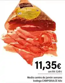 Cash Ifa Campodulce - medio centro de jamon serrano bodega oferta