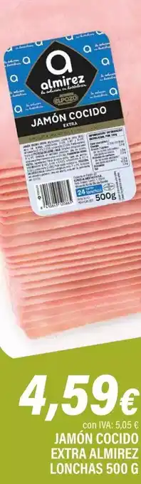 Cash Ifa Almirez - jamon cocido extra almirez lonchas oferta