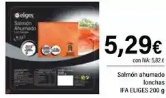 Cash Ifa Ifa eliges - salmón ahumado lonchas oferta