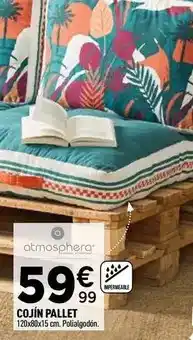 Rocasa Atmosphera cojin pallet oferta