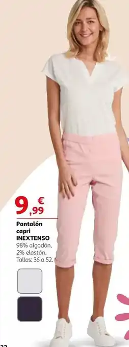 Alcampo Inextenso - pantalón copri oferta