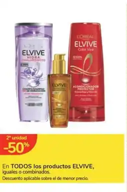 Carrefour Express ELVIVE En todos los productos oferta