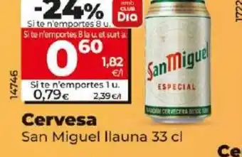 Maxi Dia SAN MIGUEL Cervesa oferta