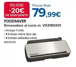 Costco FOODSAVER Envasadora al vacío m. VS3190X01 oferta