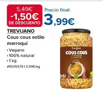 Costco TREVIJANO Cous cous estilo marroquí oferta