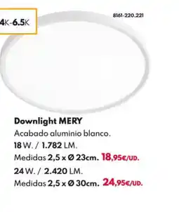 BricoCentro Downlight mery oferta