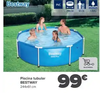 Carrefour BESTWAY Piscina tubular oferta