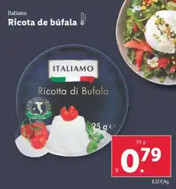 Lidl Ricota de búfala oferta