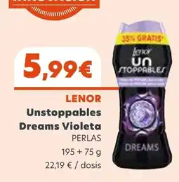 Coviran LENOR Unstoppables Dreams Violeta oferta