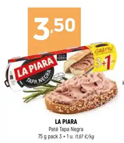 Coviran LA PIARA Paté Tapa Negra oferta