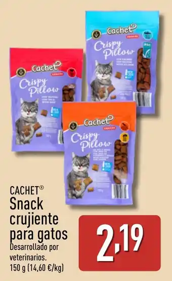 ALDI CACHETⓇ Snack crujiente para gatos oferta