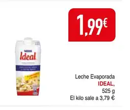 mYm supermercados IDEAL Leche Evaporada oferta