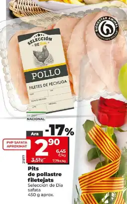 Dia Pits de pollastre filetejats oferta