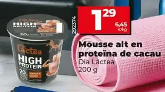 Dia Mousse alt en proteïna de cacau oferta