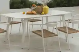 BonpreuEsclat Taula Marín alumini porcelànic de color crema oferta