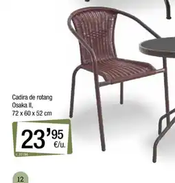 BonpreuEsclat Cadira de rotang Osaka II oferta