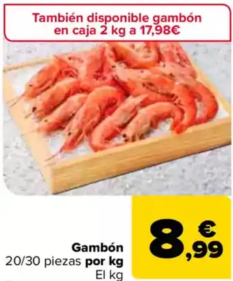 Carrefour Gambón oferta