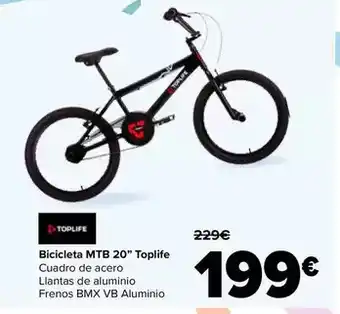 Carrefour Toplife - bicicleta mtb 20 oferta