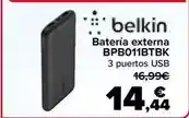 Carrefour Belkin - batería externa bpb011btbk oferta