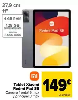 Carrefour Xiaomi - tablet redmi pad se oferta