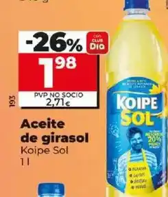 Dia Koipe sol - aceite de girasol oferta