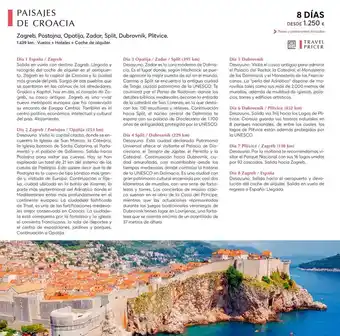 Catai Paisajes de croacia oferta