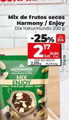 Dia Dia naturmundo - mix de frutos secos harmony / enjoy oferta