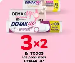 Carrefour DEMAK UP En todos los productos oferta