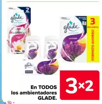 Carrefour GLADE En todos los ambientadores oferta