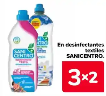 Carrefour SANICENTRO En desinfectantes textiles oferta