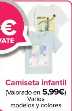 Carrefour Camiseta infantil oferta