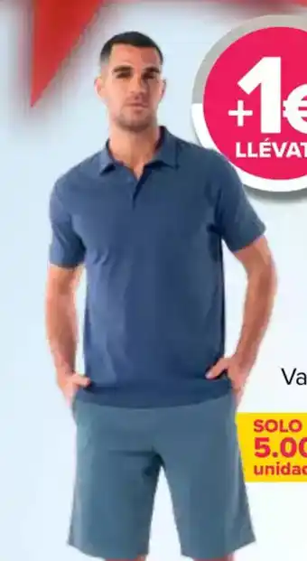 Carrefour TEX Bermuda china hombre oferta