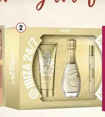 Clarel Agua de colonia pacha ibiza 24/7 vip her 80 ml + body lotion 75 ml + mini talla 10 ml oferta