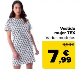 Carrefour TEX Vestido mujer oferta