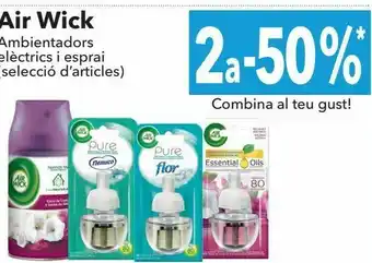 Clarel Ambientadores air wick eléctricos y spray (selección de artículos) oferta