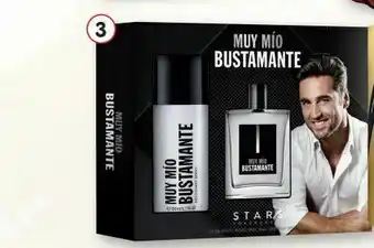 Clarel Agua de colonia bustamante muy mío 100 ml + desodorante 150 ml oferta