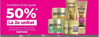 Clarel Cuidado personal pantene toda la gama de champús, acondicionadores y mascarillas oferta