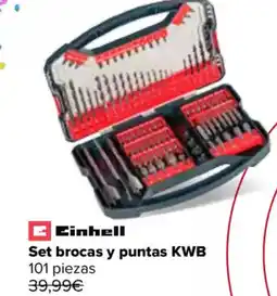 Carrefour EINHELL Set brocas y puntas KWB oferta